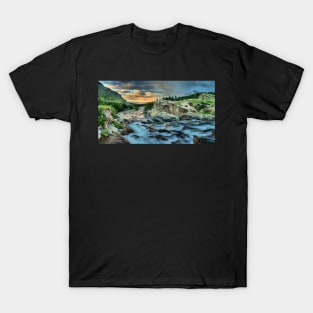 Swiftcurrent Sunrise Panorama T-Shirt